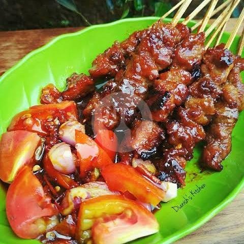 Sate Kambing menu Sate Ayam Kambing Bang Nair, Kemanggisan