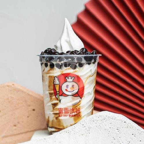 Boba Sundae menu Mixue S Parman Solo, Kestalan