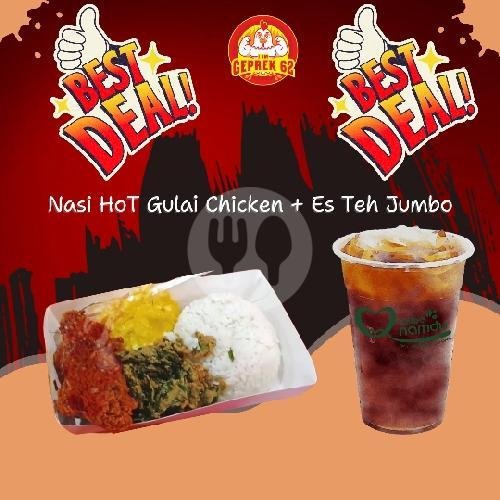Namdu Coffee Latte menu Ayam Geprek 62, Tenggilis Mejoyo