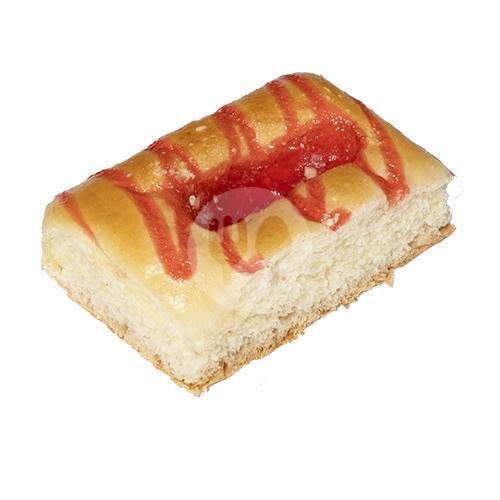 Strawberry Bun menu Roti MOX, Dukuh Kupang