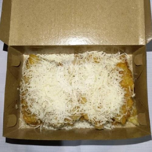 Pisang Goreng Tanduk Susu+Cokelat menu Pisang Goreng Tanduk Kedaton, Jl Panjaitan Madiun