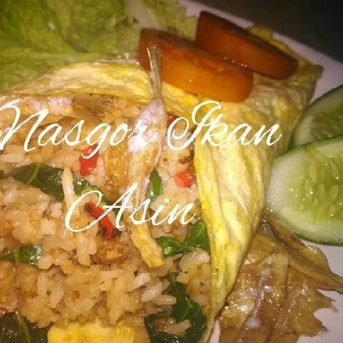 Nasi Goreng Ikan Asin menu Warung Ribang, Komplek Bumi Harapan