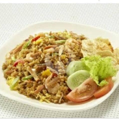 Nasi Putih menu Bakmi Seafood Kuri-Kuri, Kalimalang