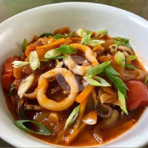 Seafood Mix ( Campur ) menu Warung Ayam Bakar & Goreng Bu Yati, Melong Tengah