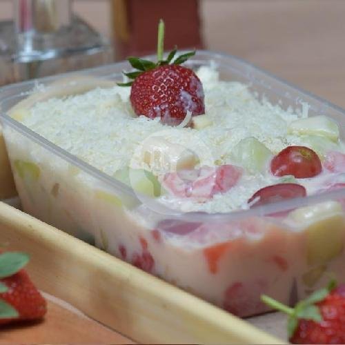 Buah Semangka Potong 200Gr menu Salad Buah Mamah Rani, Terusan Cibaduyut