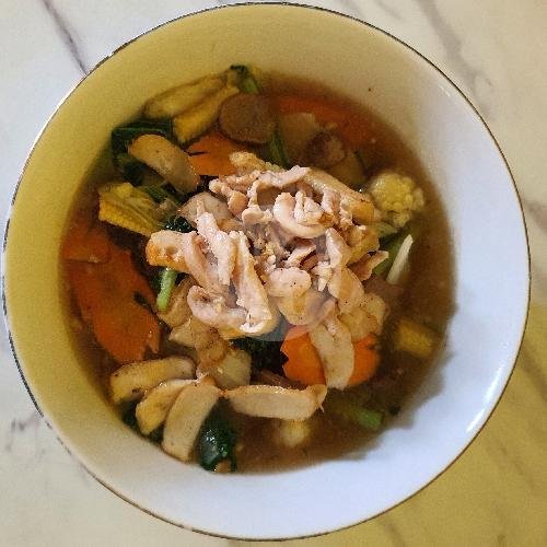 Chap Chai Asap Ayam menu Nasi Goreng Menter, Sunter
