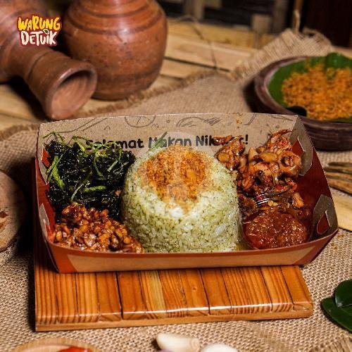 Paket Komplit Paru menu Warung Detuik, TKI