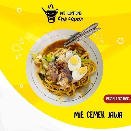 Mie Cemek Jawa menu Mie Kluntung Pak Yanto, Darmahusada