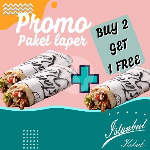 Paket LAPER 2 menu Istanbul Kebab Turki Cikutra