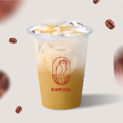 Caramel Machiato menu Kopixel, Sumbersari