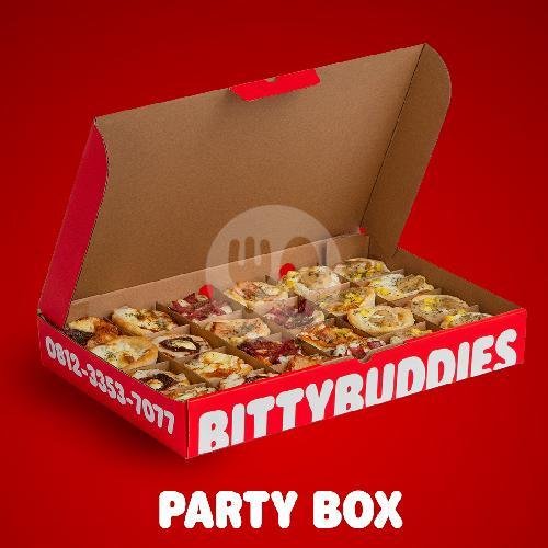 Party Box menu Bitty Buddies