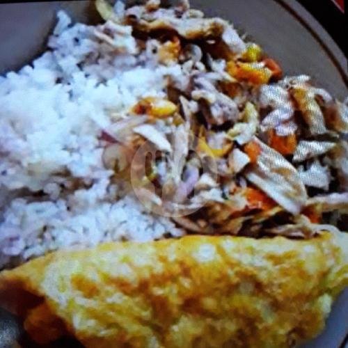 Nasi Ayam Geprek menu Burjo Mey-Mey, Tembalang