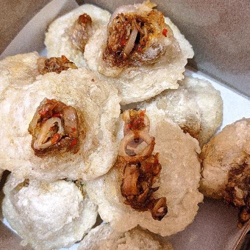 Cireng Isi Ikan Pedas (Goreng Satuan) menu Cireng Cangkeling, ISI-Panggungharjo