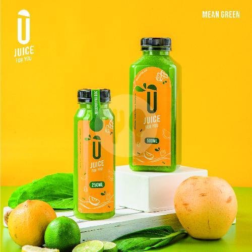 Mean Green (Pure 250 ml) menu Juice For You, Sawunggaling
