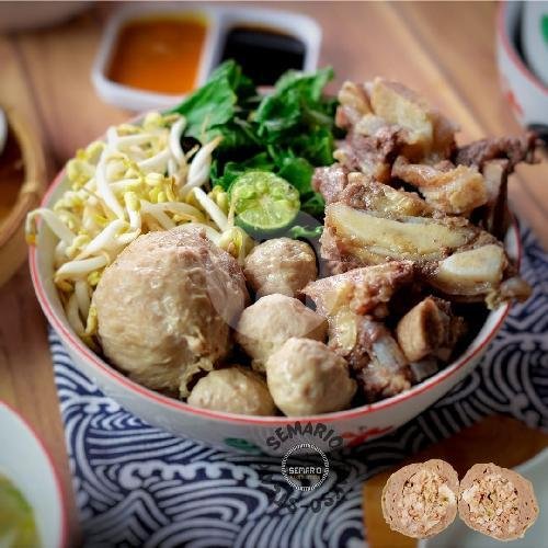 PaHe Baso Telor menu SEMARIO Bakso Steak, Phh Mustofa