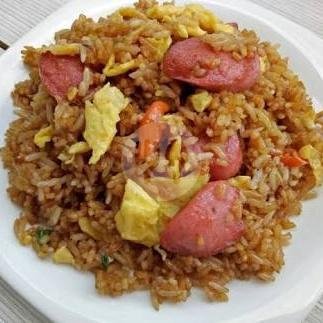 Nasi Goreng Biasa menu Nasi Goreng Gila Tugu Pancoran, Purbayan