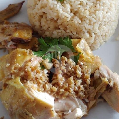 Nasi Hainan Ayam Panggang menu Olly Hai, H. Mesri