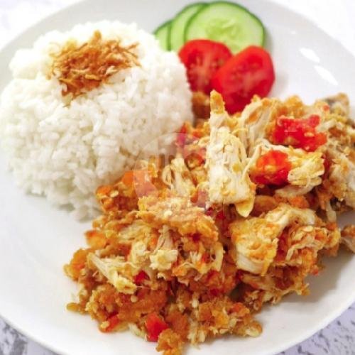 Nasi Ayam Kremes menu Dua Saudara, Margorejo