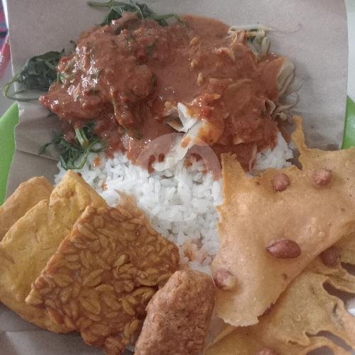 Lalapan Ayam Geprek menu Nasi Goreng Ati Perempatan Galunggung, Klojen