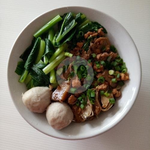Bakmi Lebar menu Bakmi Atung, Tambora