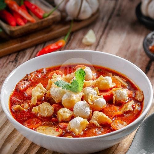 Seblak Siomy menu Seblak Pasta, Patangpuluhan