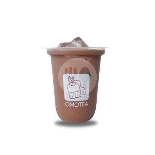 Grass Jelly Milk Tea (M) menu Omotea