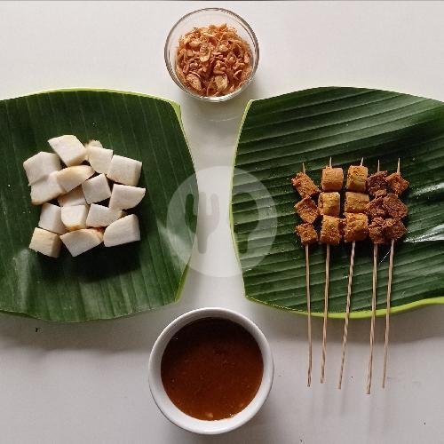 Sate Padang 5 Tusuk Tanpa Ketupat menu Sate Padang Jaso Kawan Lamo, Cibodas