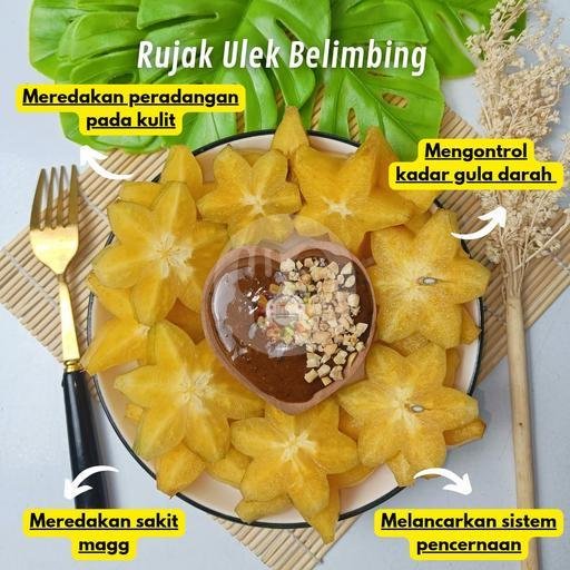 RUJAK ULEK BELIMBING CUP 1000ML menu Rujak Bangkok Premium, Rujak Ulek, Dan Asinan, Sarijadi