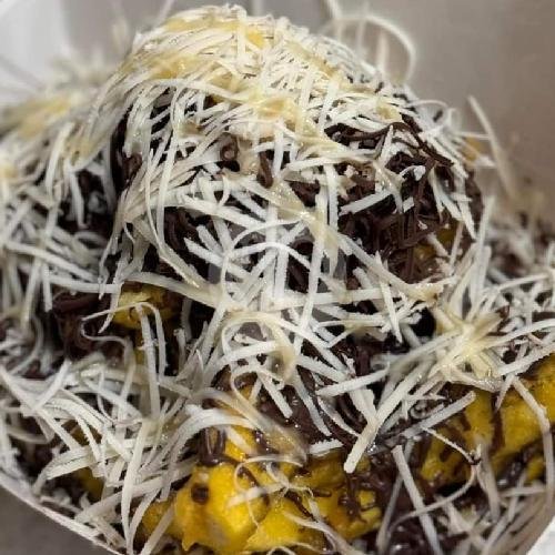 Nasi Ayam Kremes + Esteh Manis menu Ayam Goreng Sambel Setan, Mejasem