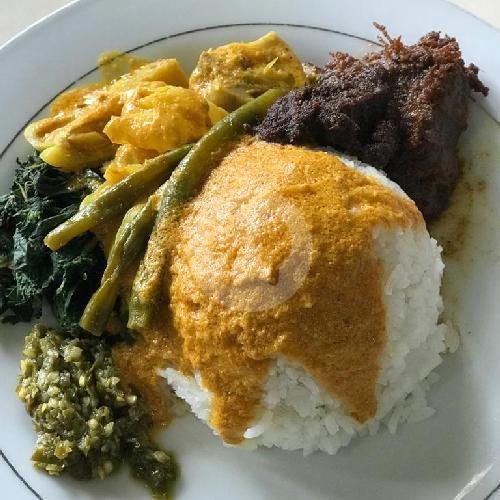 Nasi Rendang Daging menu Sabana Kapau Ramdan, Moch Ramdan