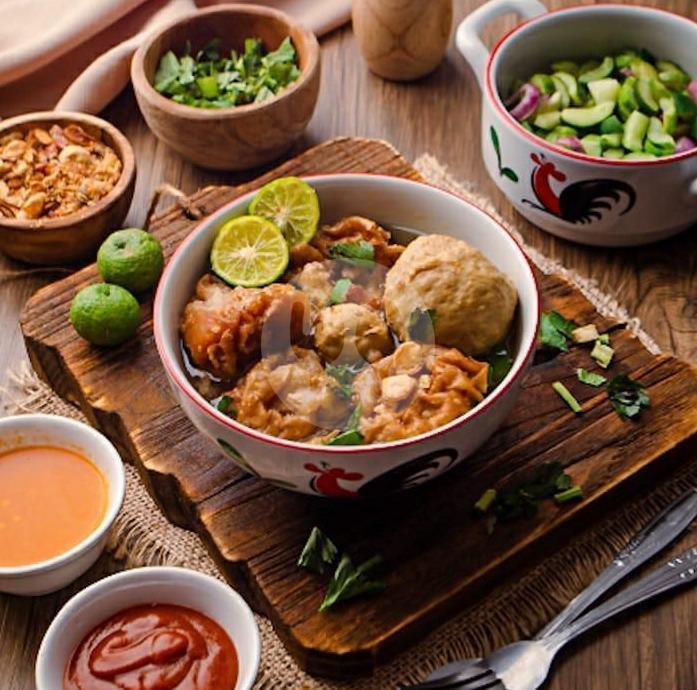 Siomay Baso Cingcang menu Cuanki Otten, Rajiman