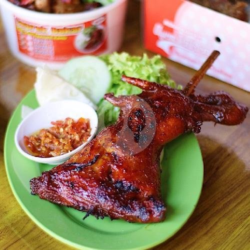 Geprek Paha Tepong Bakar menu Ayam Bakar 