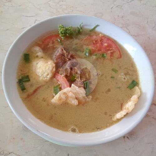 Sop Jando menu Kedai Soto Sop Mm Annis, Telukjambe Timur