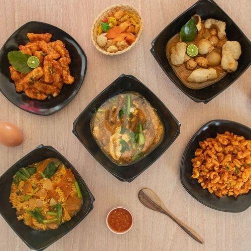 Seblak Komplit Pedas Level 0 Sampai 5 + Kikil / Cilok menu Seblak Ramdhan, Moch Ramdhan