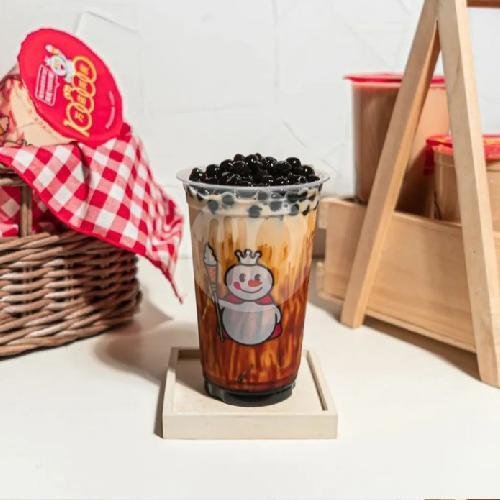 Coconut Jelly Milk Tea (Medium) menu Mixue, Citarum