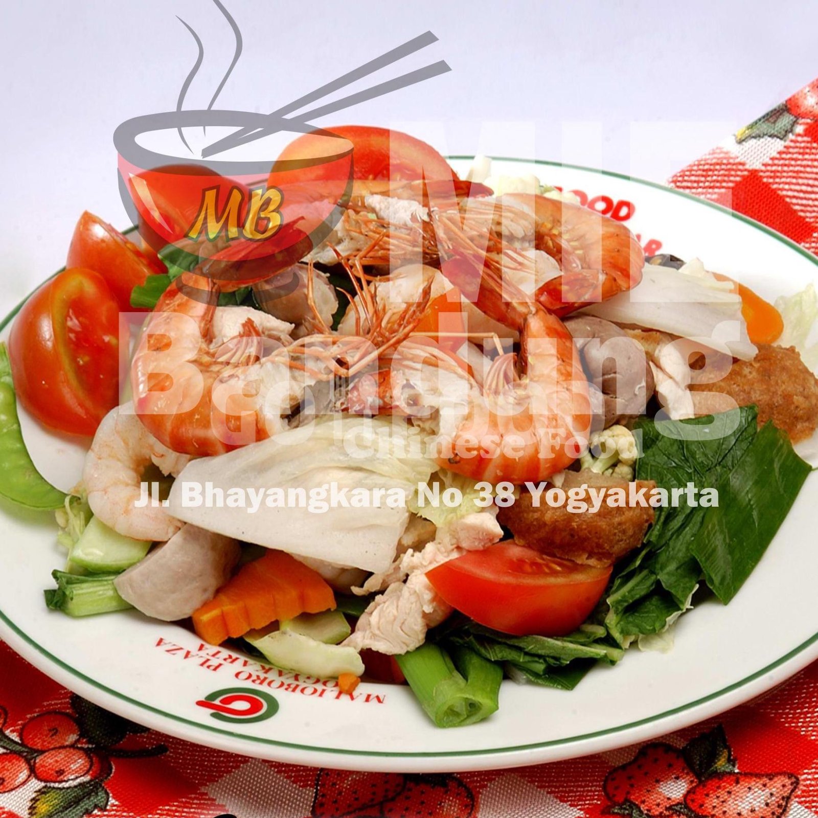 Angsio Cakar + Jamur menu Mie Bandung Chinese Food, Ngampilan