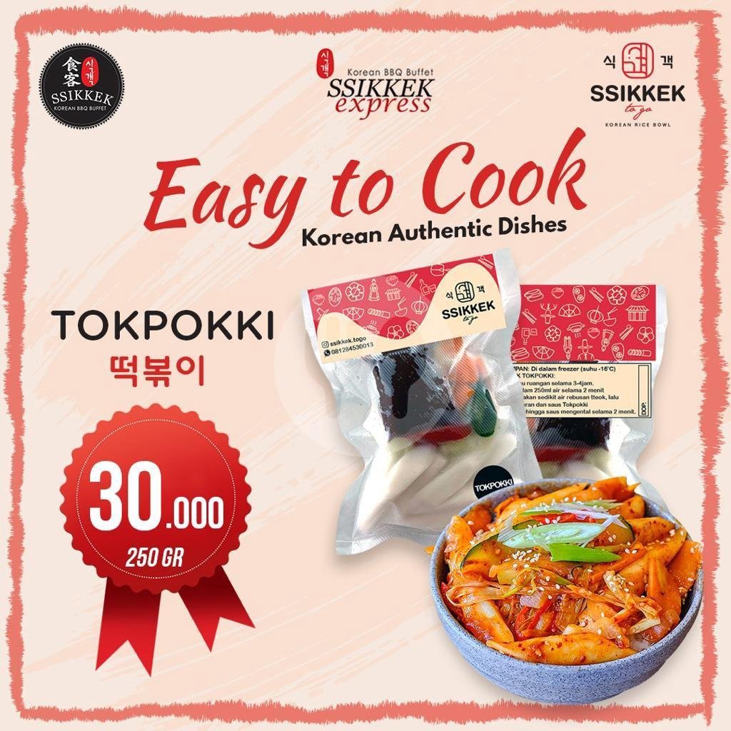 Ready To Cook Japchae menu Ssikkek Korean BBQ, Sunter
