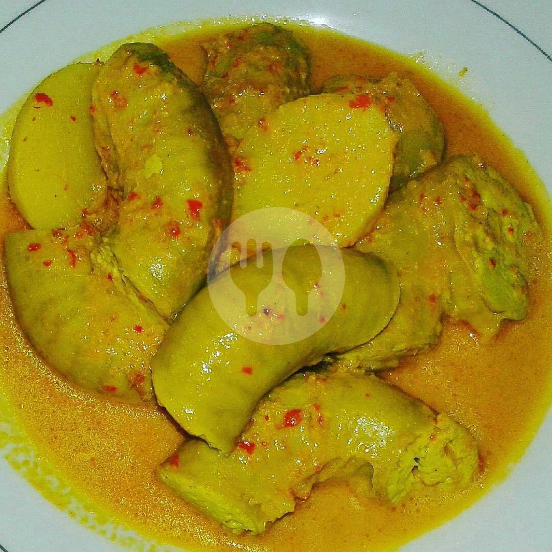 Usus Isi/Tambusu menu Nasi Kapau Masakan Padang, Cirebon