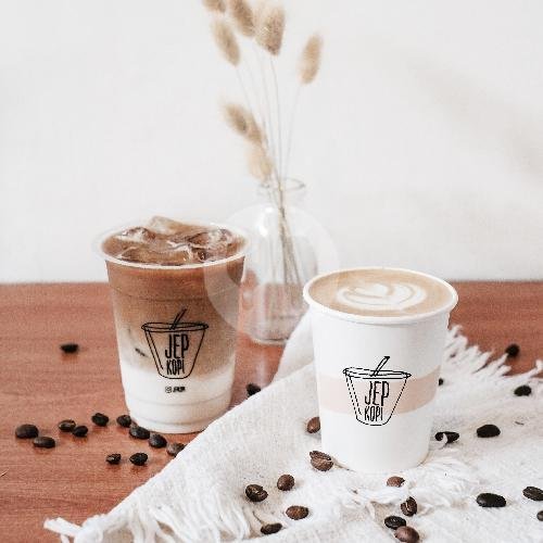 CafÃ© Latte menu Jep Kopi, Tebet