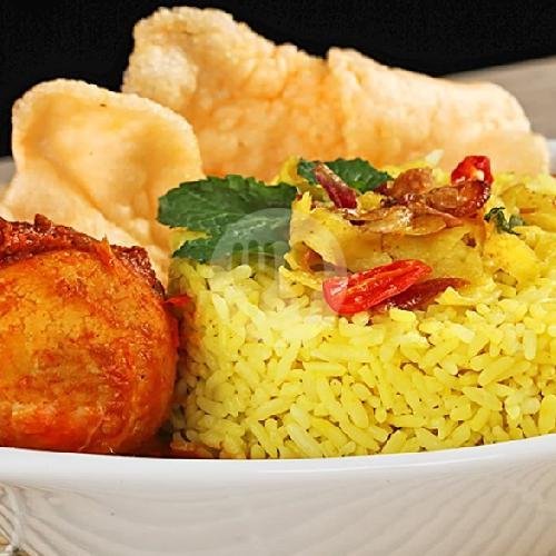 Nasi Kuning Premium menu Nasi Uduk Bang Iman Persada, Rancabolang