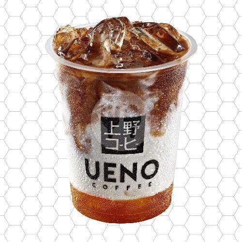 Iced Banira Latte menu Ueno Coffee, Pahlawan