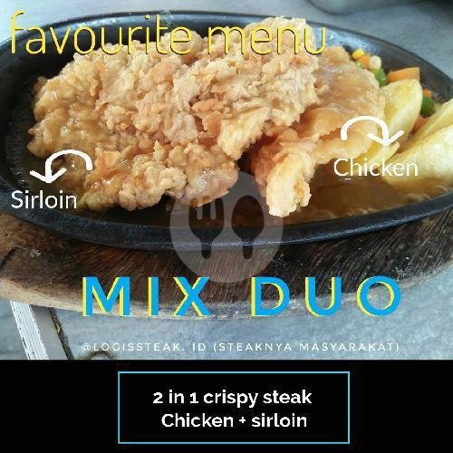 Sirloin Ori Blackpepper menu Logis Steak, Semarang Barat