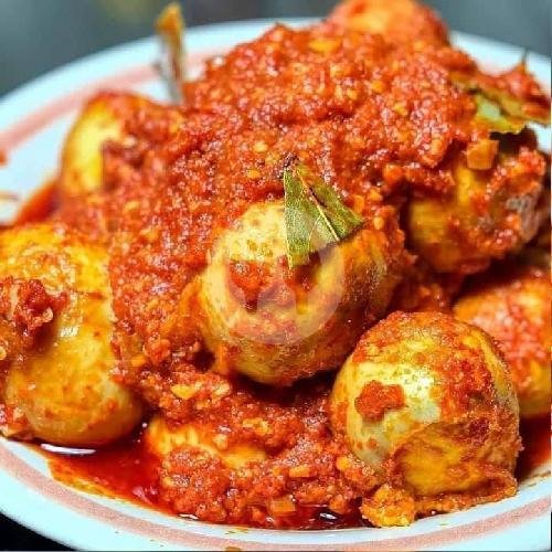 Nasi+Sayur+Telor Balado menu Warteg Arman, Pleburan Barat