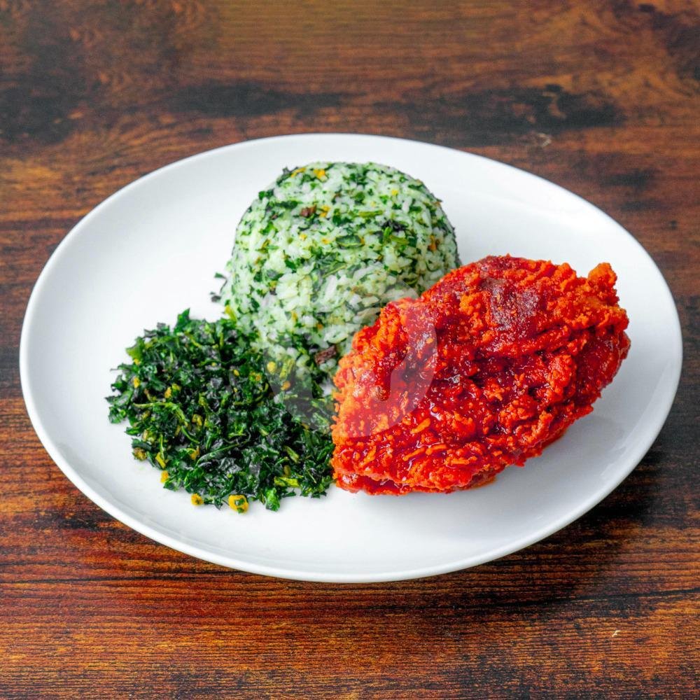 Komplit Spicy Chicken Buttermilk menu Blue Turtle Chicken & Coffee, Sarijadi