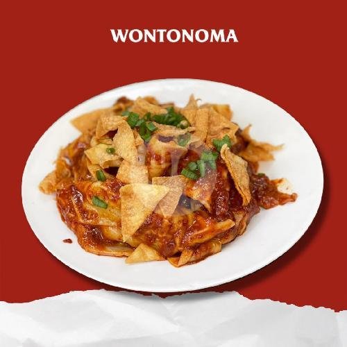 Wonton Kering lv1/2 menu Wontonoma, Ikan Tombro