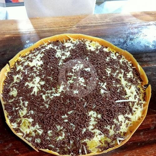 Martabak Manis Komplit ( Keju Coklat Kacang ) menu Martabak Santiago Manis & Telor Special Asli Bangka, Godean