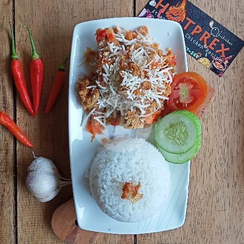 Blackpepper Chicken menu Kedai Es dan Ayam Geprek Hotprex, Dadapan