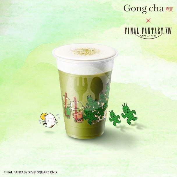 Strawberry Earl Grey Milk Tea with Pearl menu Gong cha, Lotte Shopping Avenue