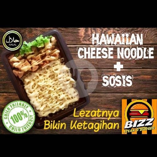 Hawaiian Cheese Noodle + Fried Chicken menu Bizz Steak Dan Burger Dr. Cipto