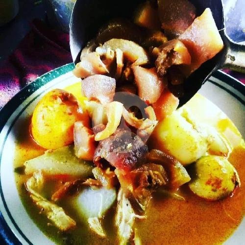 Lontong Isi Telor menu Lontong Kari Pasko Boga Rasa, Pasir Koja 14a